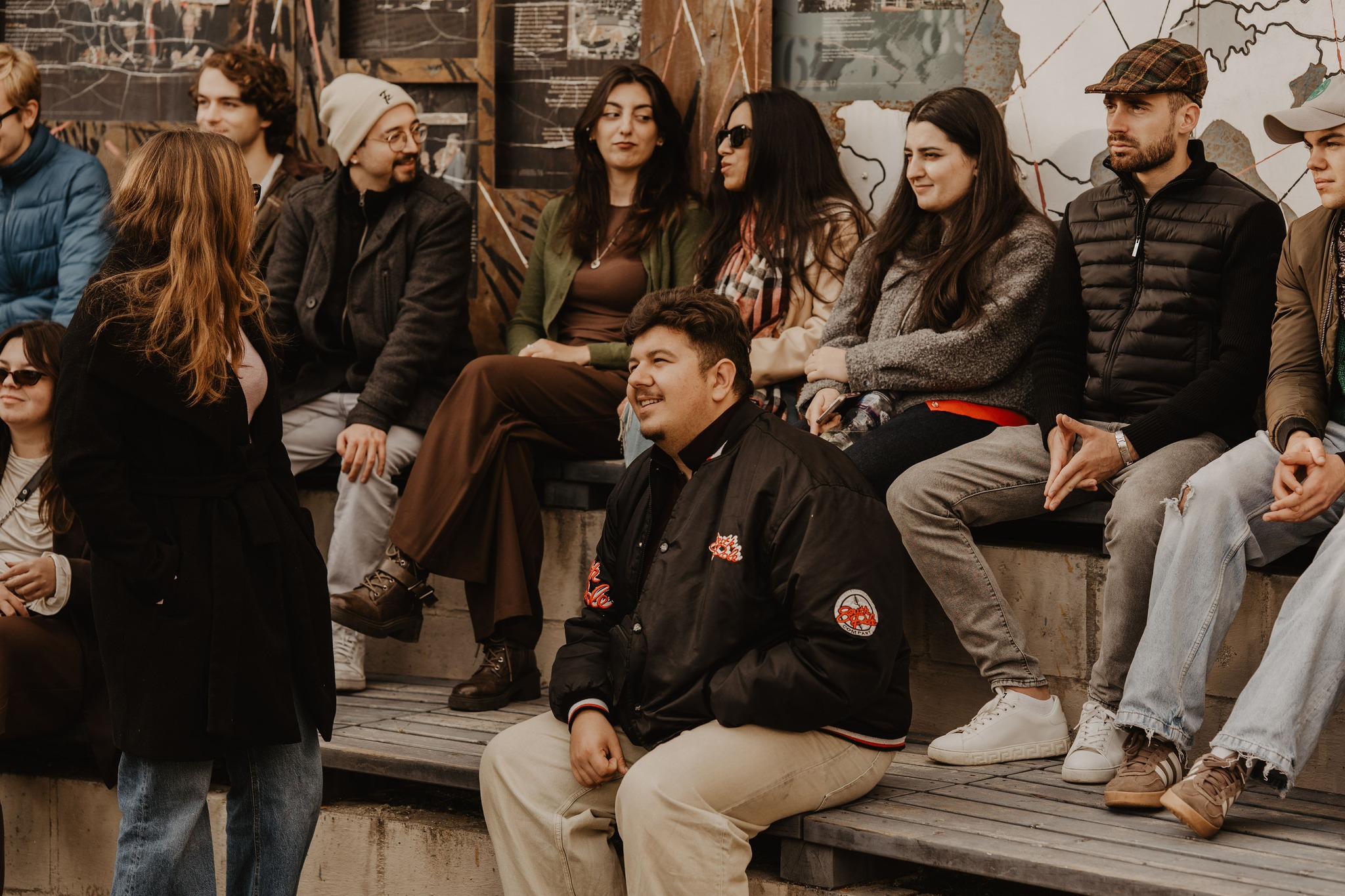 Studenci Klubu Studenta Młoda Polonia